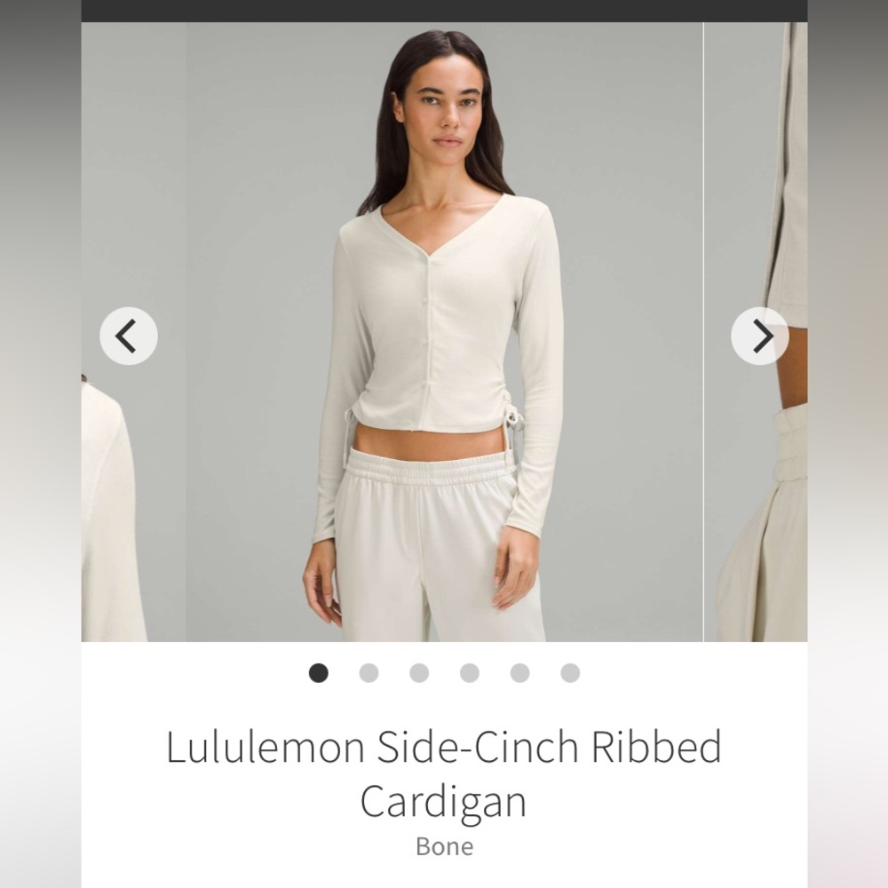lululemon Ribbed Cardigan